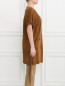 Легкое пальто из кожи Yves Salomon  –  Модель Верх-Низ2
