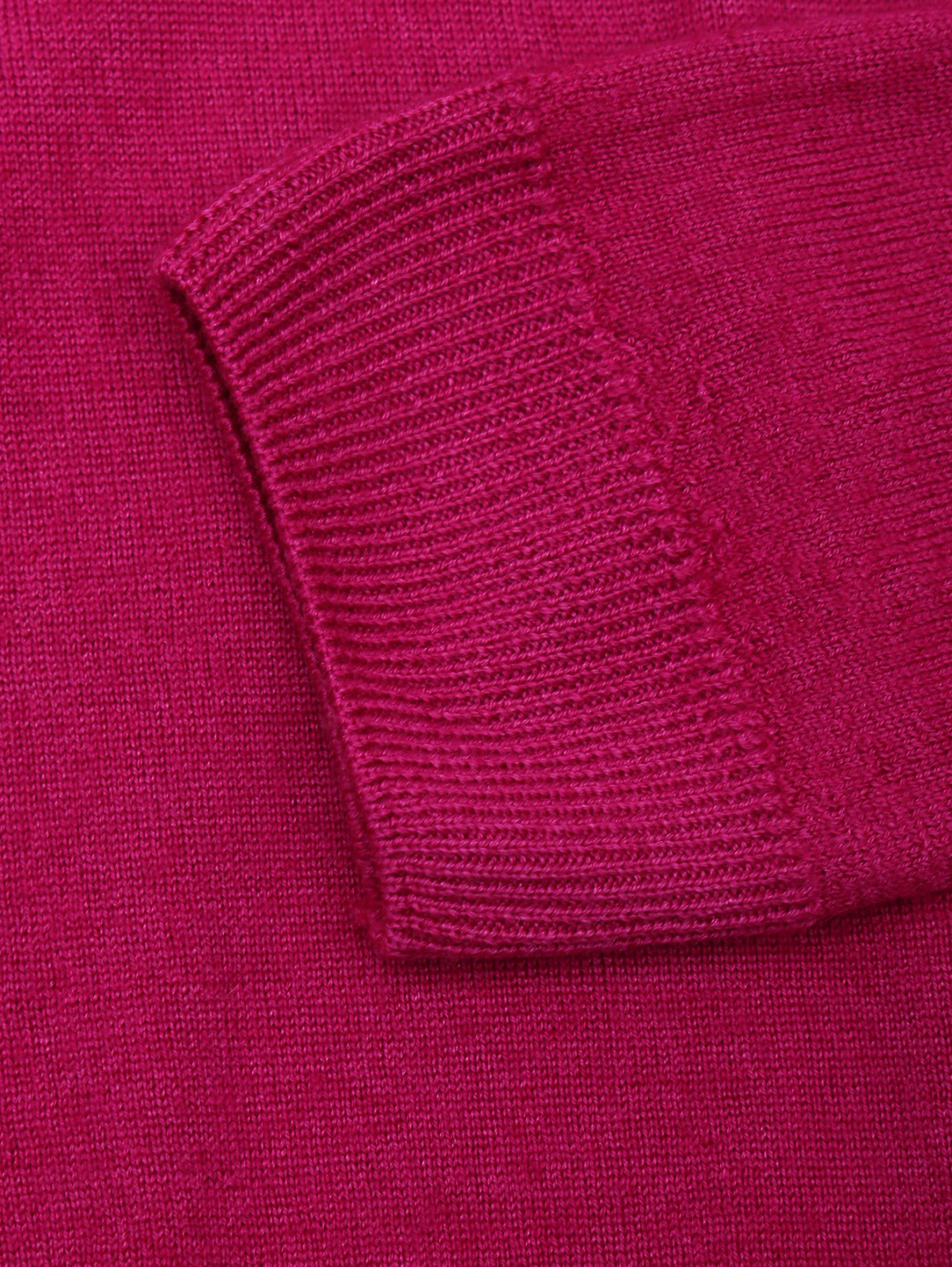 Водолазка из кашемира и шелка Aurora  –  Деталь1  – Цвет:  Красный