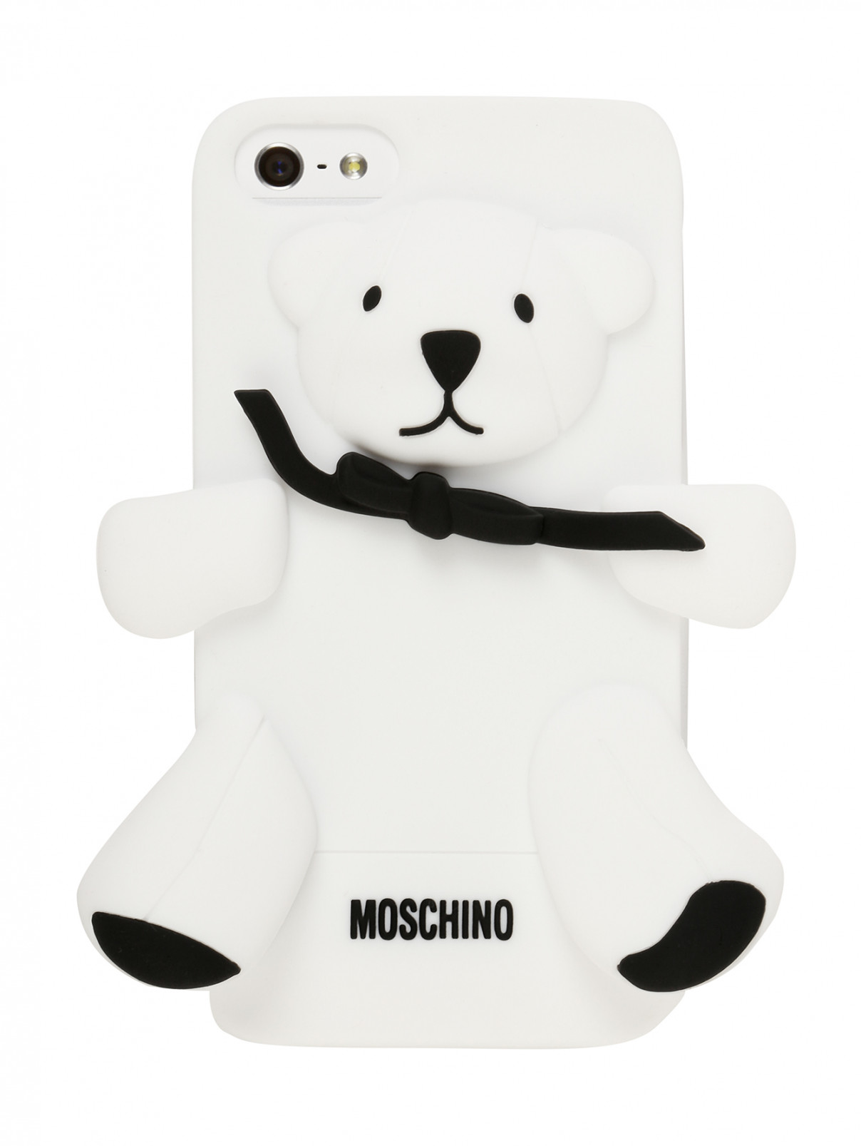 Чехол для iPhone 5/5S Moschino  –  Общий вид  – Цвет:  Белый