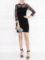Платье с кружевной отделкой Moschino Boutique  –  МодельОбщийВид