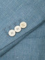 Пиджак из льна и хлопка с карманами LARDINI  –  Деталь