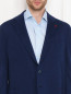 Пиджак из шерсти с накладными карманами Isaia  –  МодельОбщийВид1