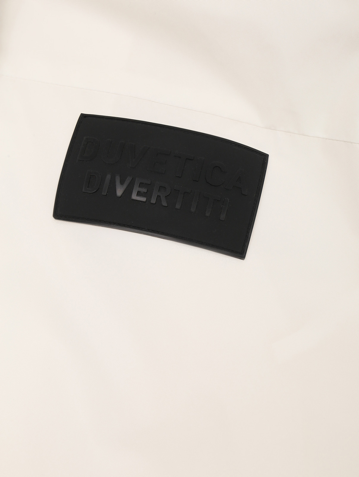 Куртка на молнии с капюшоном Duvetica  –  Деталь1  – Цвет:  Белый
