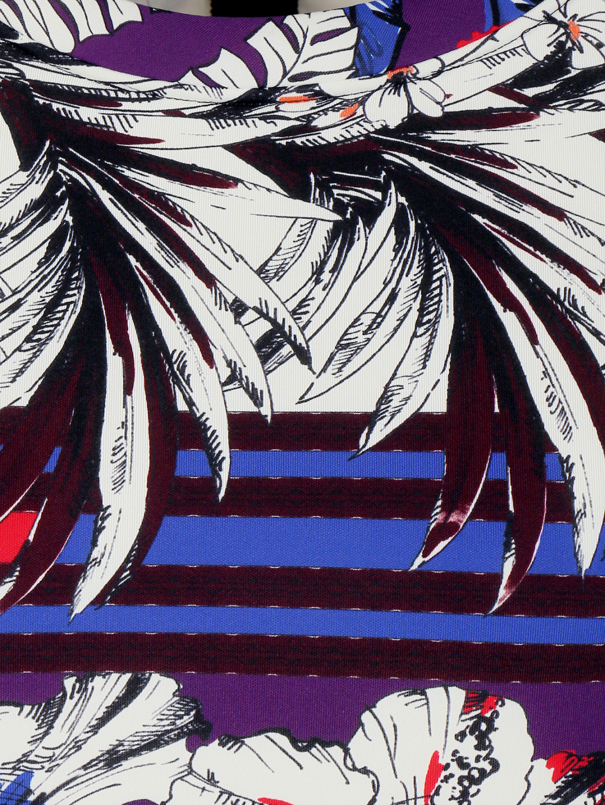 Свитшот с цветочным узором Aquilano Rimondi  –  Деталь  – Цвет:  Узор