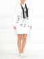 Трикотажное платье с капюшоном Moschino Couture  –  Модель Общий вид