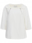 Блуза с декоративным воротником Voyage by Marina Rinaldi  –  Общий вид