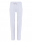 Трикотажные брюки из кашемира на резинке Lorena Antoniazzi  –  Общий вид
