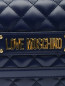 Сумка стеганая, с плечевым ремнем Love Moschino  –  Деталь
