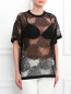 Полупрозрачная блуза из кружева Jean Paul Gaultier  –  Модель Верх-Низ
