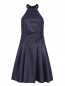 Платье-мини с декоративной пряжкой Emporio Armani  –  Общий вид