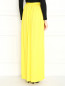 Плиссированная юбка-макси с металлической фурнитурой Versace Collection  –  Модель Верх-Низ1