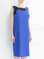 Платье-футляр с кружевной отделкой Marina Rinaldi  –  Модель Верх-Низ