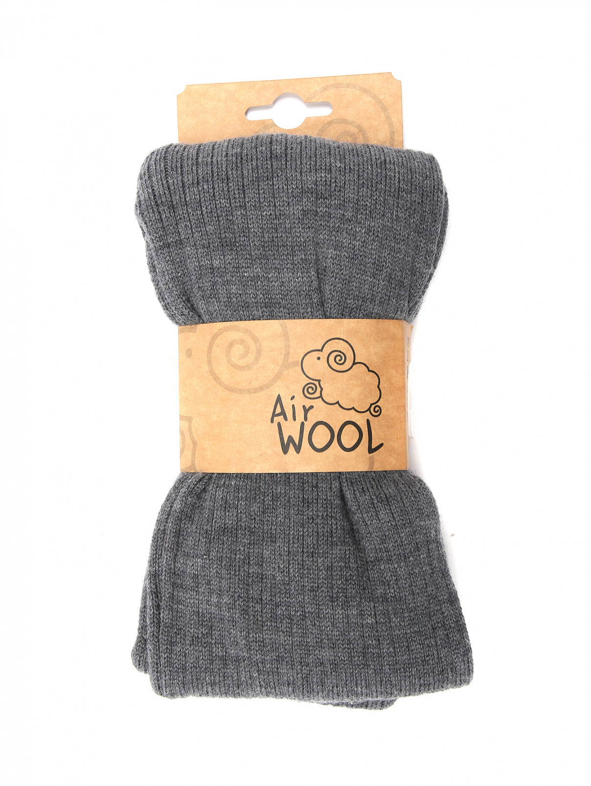 Гамаши из шерсти Airwool  –  Общий вид  – Цвет:  Серый