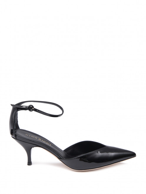 Туфли из лакированной кожи на среднем каблуке Nina Ricci - Обтравка1