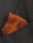 Платок карманный из шерсти и шелка с узором LARDINI  –  МодельОбщийВид