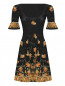 Платье из шелка с узором Etro  –  Общий вид