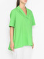 Блуза свободного кроя с короткими рукавами Marina Rinaldi  –  МодельВерхНиз