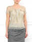 Кружевная блуза с подкладом Moschino Cheap&Chic  –  Модель Верх-Низ