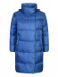 Пуховое стеганое пальто с капюшоном BOSCO  –  Общий вид