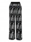 Трикотажные брюки-кюлоты с узором Paul&Joe Sister  –  Общий вид
