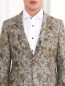 Пиджак из льна с цветочным узором Etro  –  Модель Общий вид1