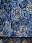 Платье-футляр без рукавов с цветочным узором Marina Rinaldi  –  Деталь