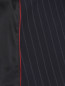 Двубортный жакет на пуговице из шерсти с узором полоска Max Mara  –  Деталь1