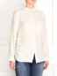 Блуза из шелка с декором Max&Co  –  Модель Верх-Низ
