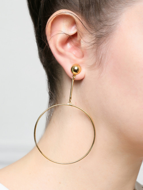 Серьги-кольца из металла Lkdesign - МодельОбщийВид