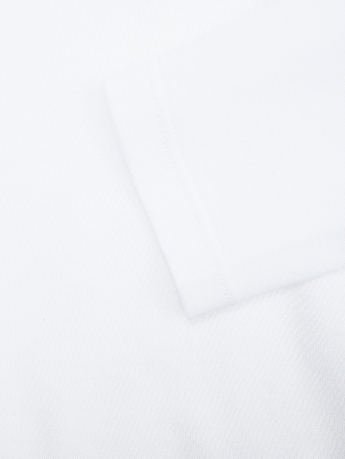 Блуза из хлопка с воротником Dolce & Gabbana  –  Деталь1  – Цвет:  Белый