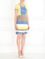Трикотажное платье-мини с плиссированной юбкой Antonio Marras  –  Модель Общий вид