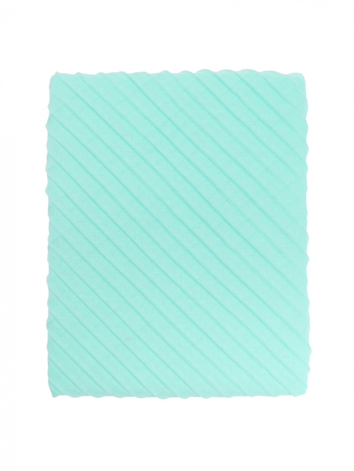 Гофрированный шарф Max&Co  –  Общий вид  – Цвет:  Зеленый