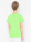 Хлопковая футболка с принтом Philipp Plein  –  МодельВерхНиз1