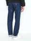 Джинсы прямого кроя из темного денима Armani Jeans  –  Модель Верх-Низ1