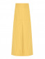 Однотонная юбка из нейлона с карманами Max Mara  –  Общий вид