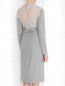 Платье-миди с кружевными вставками Ermanno Scervino  –  Модель Верх-Низ1