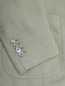 Пиджак из льна с карманами LARDINI  –  Деталь1