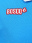 Поло из хлопка с вышивкой BOSCO  –  Деталь