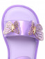 Резиновые сандали, декорированные бабочками Melissa  –  Обтравка3
