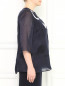 Жакет из шелка с вышивкой Marina Rinaldi  –  Модель Верх-Низ1