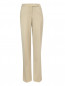 Широкие брюки из шерсти с карманами Emporio Armani  –  Общий вид