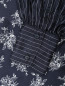 Блуза из шелка на пуговицах с цветочным принтом Sportmax  –  Деталь1