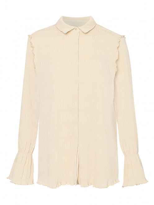 Блуза из фактурной ткани - Общий вид
