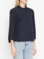 Однотонная рубашка из хлопка Max Mara  –  МодельВерхНиз