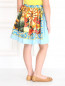 Шелковая юбка-миди с абстрактным узором Dolce & Gabbana  –  Модель Верх-Низ1