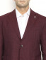 Пиджак из шерсти с узором L.B.M.  –  МодельОбщийВид1