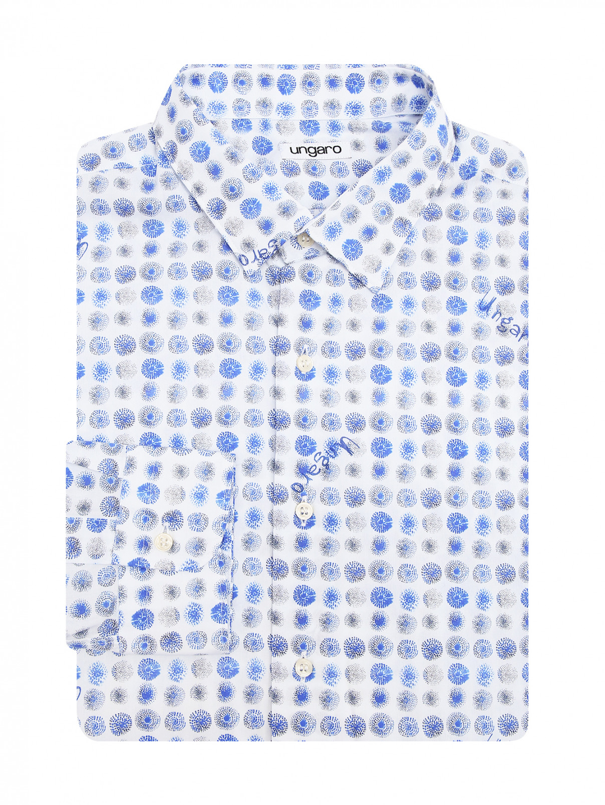 Рубашка из хлопка с узором Ungaro  –  Общий вид