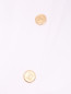 Юбка-мини с разрезами и декоративными пуговицами Luisa Spagnoli  –  Деталь