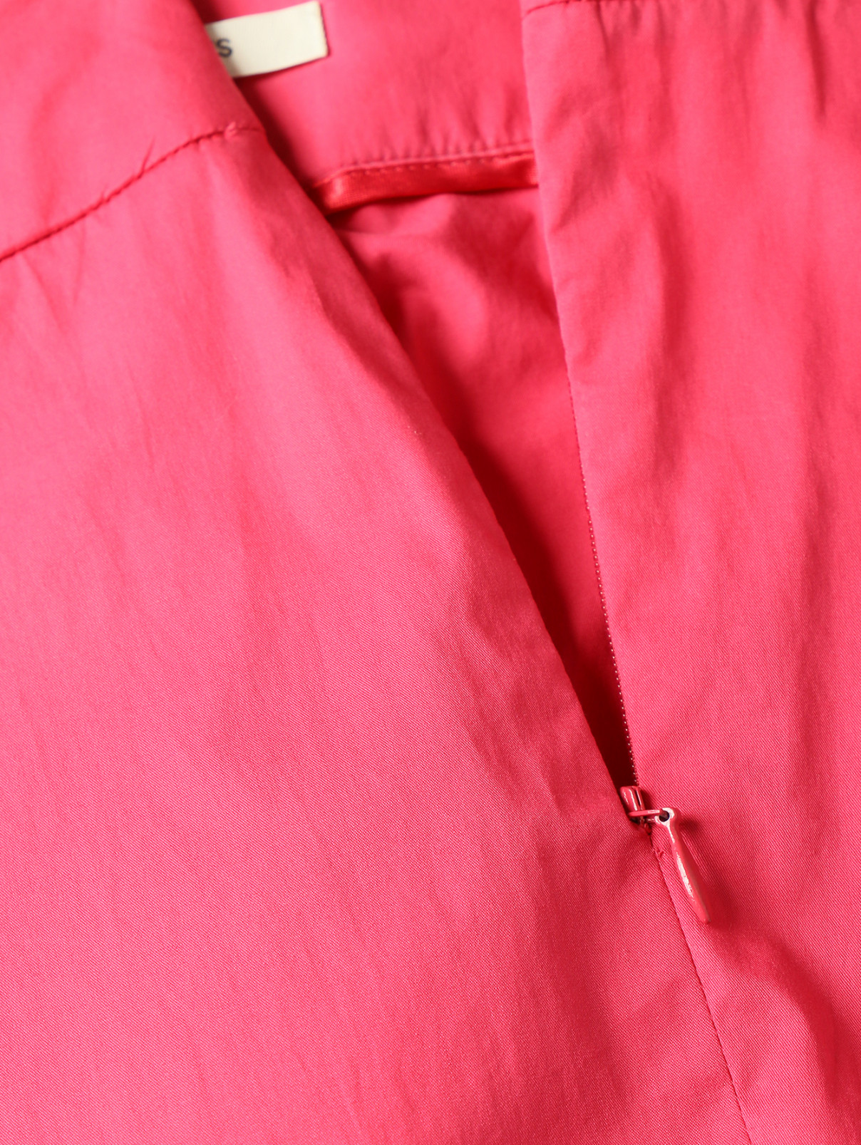 Укороченные брюки из хлопка Devernois  –  Деталь1  – Цвет:  Розовый