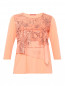 Блуза с цветочным узором Marina Sport  –  Общий вид